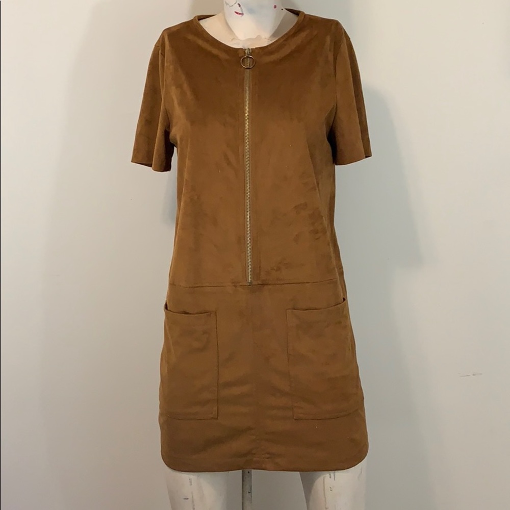 70s Inspired Zipper Dress WITH POCKETS 🙀